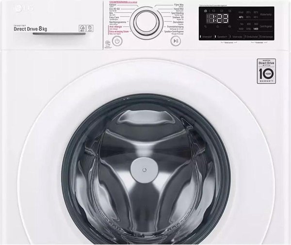 LG F4WV208S3 wasmachine 8kg